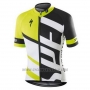 2016 Cycling Jersey Specialized White and Green Short Sleeve and Bib Short