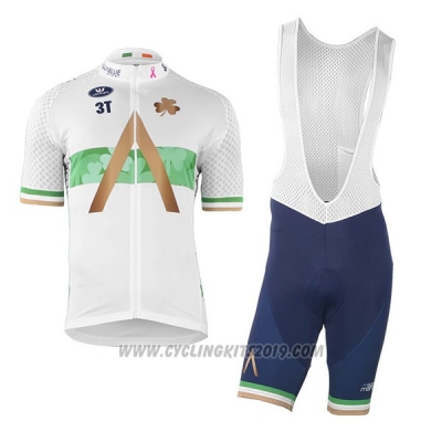 2018 2019 Cycling Jersey Aqua Blue Sport Campione Ireland Short Sleeve and Bib Short