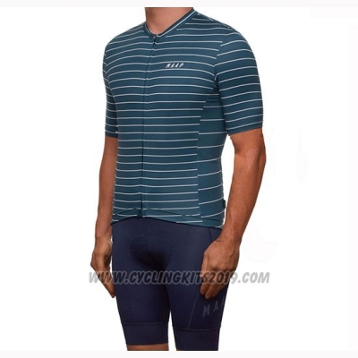 2019 Cycling Jersey Maap Movement Green Short Sleeve and Bib Short