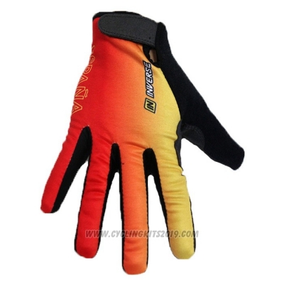 2020 Inverse Full Finger Gloves Orange