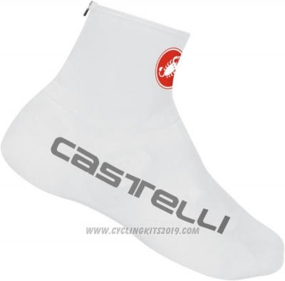 2014 Castelli Shoes Cover Cycling White
