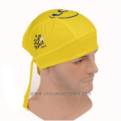 2015 Tour de France Scarf Cycling Yellow