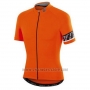 2016 Cycling Jersey Specialized Orange Short Sleeve and Bib Short