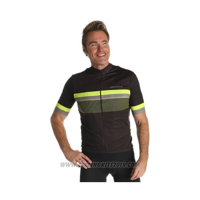 2021 Cycling Jersey Northwave Yellow Short Sleeve and Bib Short