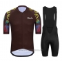 2021 Cycling Jersey Ralph Marron Short Sleeve and Bib Short