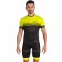 2022 Cycling Jersey Scott Yellow Short Sleeve and Bib Short