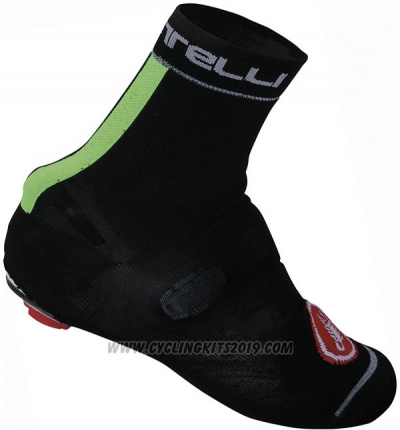 2014 Castelli Shoes Cover Cycling Black and Green