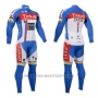 2015 Cycling Jersey Tinkoff Saxo Bank Campione Slovakia Long Sleeve and Bib Tight