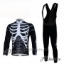 2012 Cycling Jersey Northwave Black Long Sleeve and Bib Tight