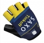 2014 Saxo Bank Gloves Cycling Yellow