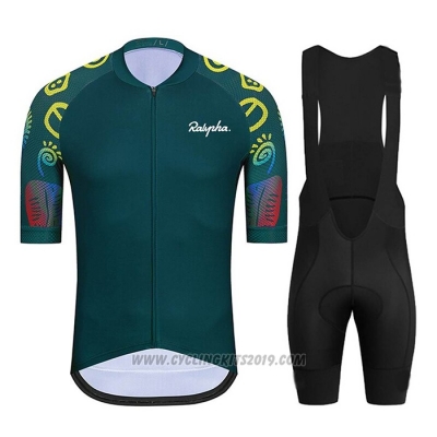 2021 Cycling Jersey Ralph Dark Green Short Sleeve and Bib Short