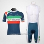 2012 Cycling Jersey Movistar Campione Italy Short Sleeve and Bib Short