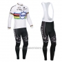 2013 Cycling Jersey UCI Mondo Campione Lider Quick Step Long Sleeve and Bib Tight