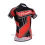 2014 Cycling Jersey Fox Cyclingbox Red and Black Short Sleeve and Bib Short