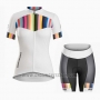 2016 Cycling Jersey Trek Orange and White Short Sleeve and Bib Short