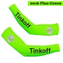 2016 Saxo Bank Tinkoff Arm Warmer Cycling Green