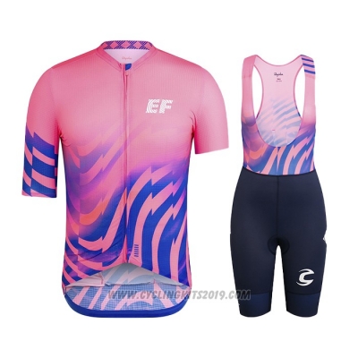 2020 Cycling Jersey EF Education First-drapac Pink Short Sleeve and Bib Short