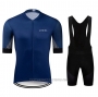 2020 Cycling Jersey Le Col Blue Short Sleeve and Bib Short