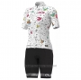 2022 Cycling Jersey ALE White Multicolore Short Sleeve and Bib Short