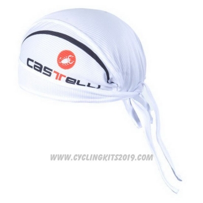 2012 Castelli Scarf Cycling White