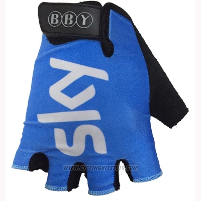 2018 Sky Gloves Cycling Blue
