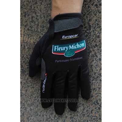 2020 Europcar Full Finger Gloves Black
