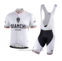 2021 Cycling Jersey Bianchi Green Short Sleeve and Bib Short