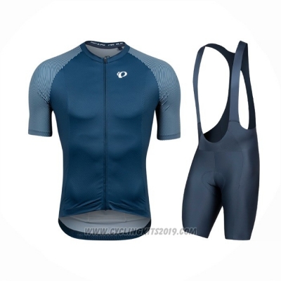 2021 Cycling Jersey Pearl Izumi Dark Blue Short Sleeve and Bib Short