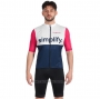2022 Cycling Jersey Nalini Blue Pink Short Sleeve and Bib Short