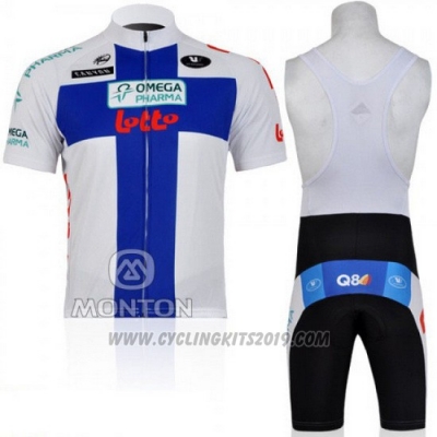 2011 Cycling Jersey Omega Pharma Lotto Campione Finland Short Sleeve and Bib Short