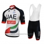 2018 Cycling Jersey UCI Mondo Campione Leader Uae White Short Sleeve and Bib Short