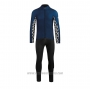 2021 Cycling Jersey Assos Blue Long Sleeve and Bib Tight