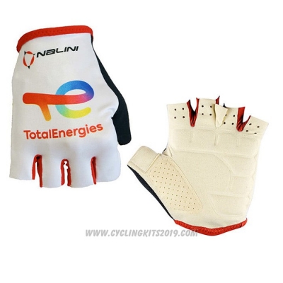2021 Direct Energie Gloves Cycling White