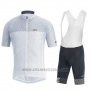 2018 Cycling Jersey Gore White Short Sleeve and Bib Short