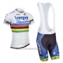 2013 Cycling Jersey UCI Mondo Campione Lider Lampre Merida Short Sleeve and Bib Short