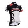 2014 Cycling Jersey Fox Cyclingbox White and Black Short Sleeve and Bib Short