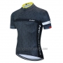 2020 Cycling Jersey Northwave Gray Black White Short Sleeve and Bib Short
