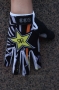 Rock Full Finger Gloves Cycling Black and Yellow