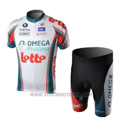 2010 Cycling Jersey Omega Pharma Lotto Campione Italy Short Sleeve and Bib Short