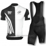 2016 Cycling Jersey Assos White and Black Short Sleeve and Bib Short
