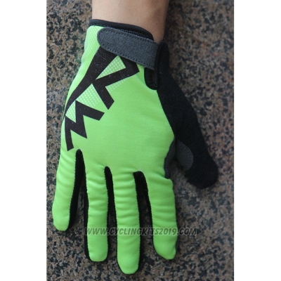 2020 Northwave Full Finger Gloves Black Green