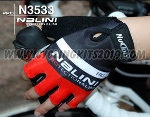 2013 Nalini Gloves Cycling Black and Red